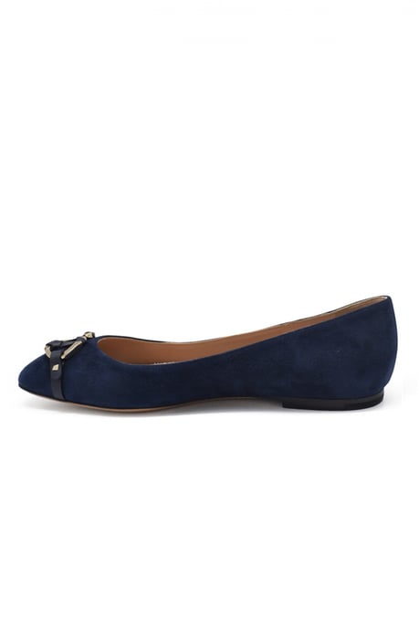 Valentino Garavani Suède ballerine Blauw - Image 4