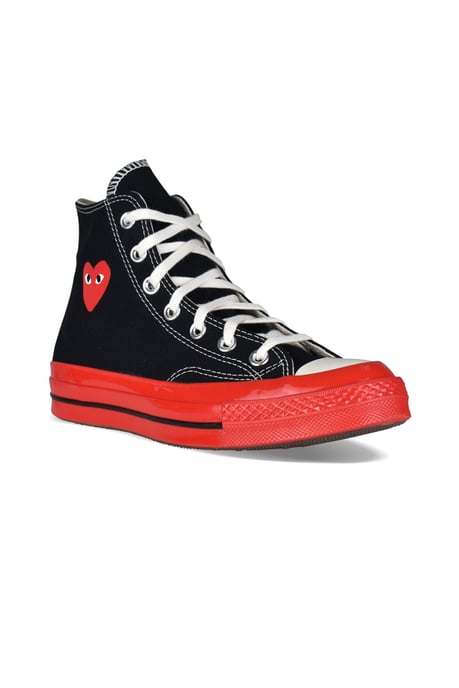 Comme des garçons Chuck Taylor hoge sneakers Zwart - Image 2