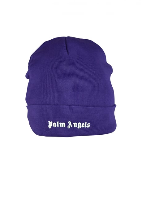 Palm Angels Beanie Purple - Image 1