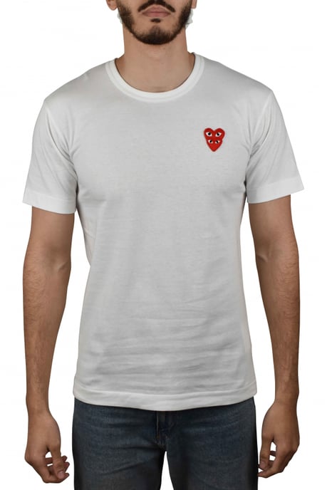 Comme des garçons T-Shirt Wit - Image 2