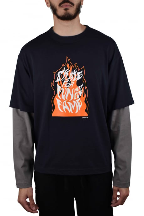 Lanvin T-shirt Blå - Image 2