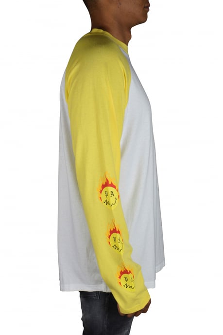 Palm Angels Long sleeve T-shirt White - Image 3