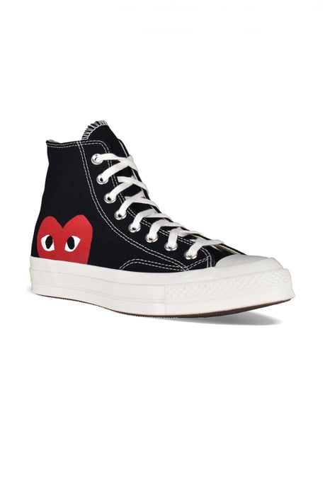 Comme des garçons Chuck Taylor hoge sneakers Zwart - Image 2