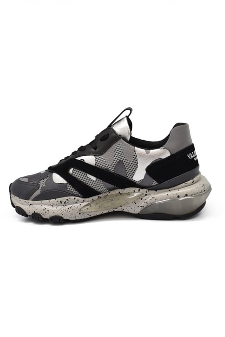 Valentino Garavani Bounce Camouflage sneakers Zwart - Image 3