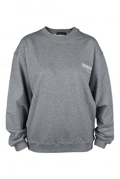 Balenciaga Sweatshirt Politiek Grijs - Image 1