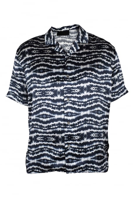 Philipp Plein Tie Dye SS shirt Black - Image 1