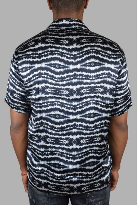 Philipp Plein Tie Dye SS shirt Black - Image 3