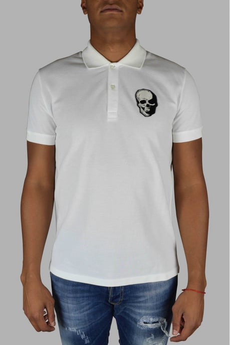 Poloshirt Alexander McQueen wit - Image 2
