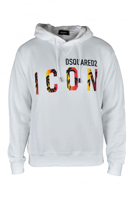 Dsquared2 Sweatshirt met capuchon Wit - Image 1
