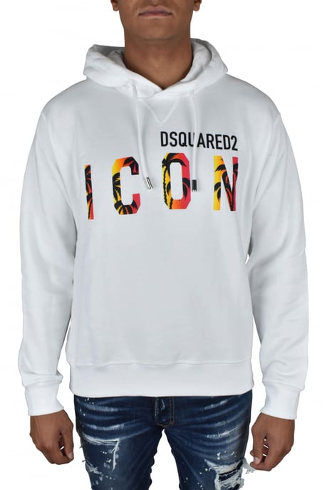 Dsquared2 Sweatshirt met capuchon Wit - Image 2