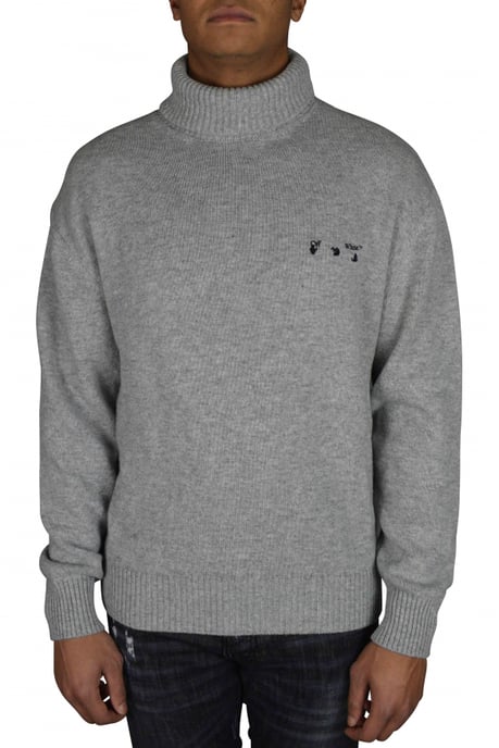 Off-White Turtleneck tröja Grå - Image 1