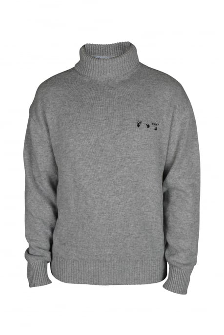 Off-White Turtleneck tröja Grå - Image 3