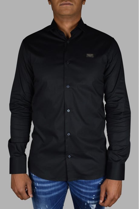 Philipp Plein Diamond Cut LS Iconisch overhemd Zwart - Image 2