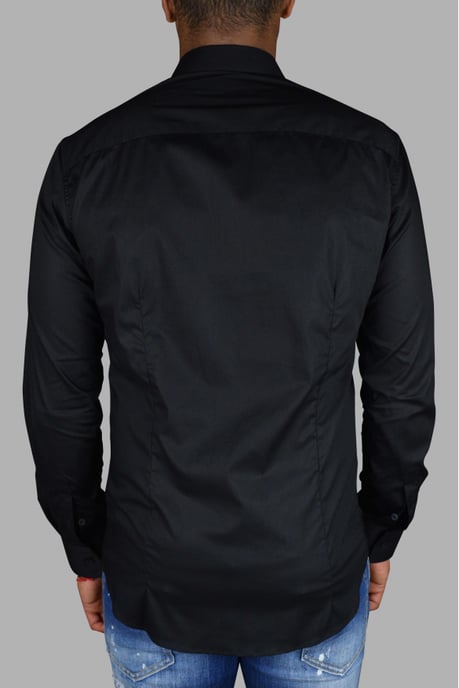 Philipp Plein Diamond Cut LS Iconisch overhemd Zwart - Image 4