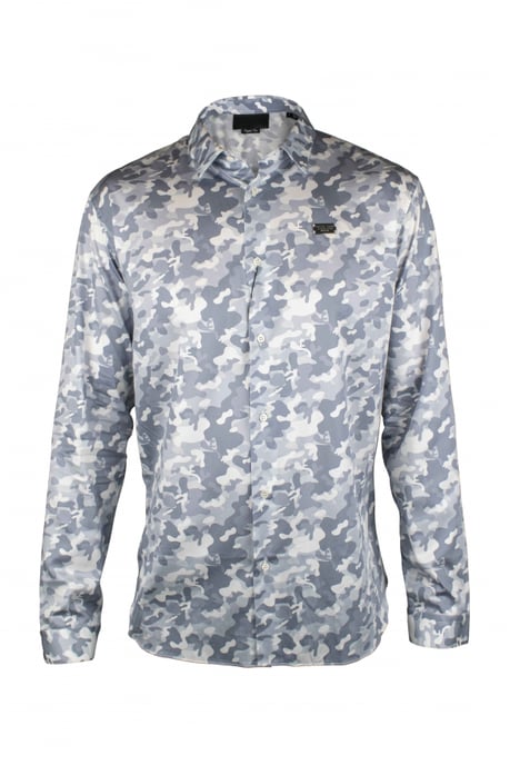 Philipp Plein Overhemd Grijs - Image 1
