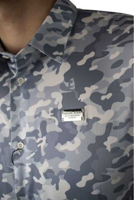 Philipp Plein Overhemd Grijs - Image 3