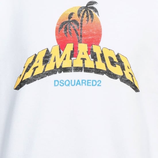 Dsquared2 Jamaica Design wit sweatshirt - Image 4