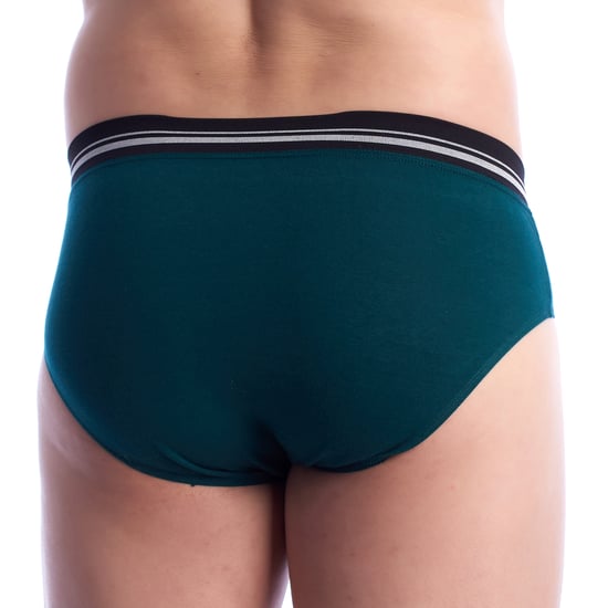 Men's Breathable Anatomical Front Fabric Brief A077H - Image 4