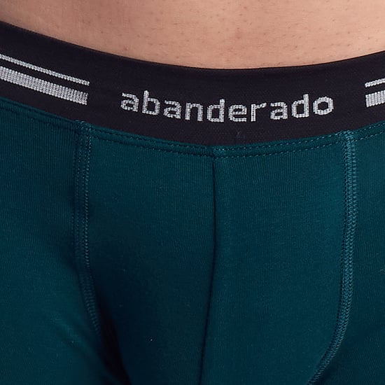 Herrens Stretchbomull Boxer Kalsonger med Extra Mjukt Midjeband A077I - Image 3