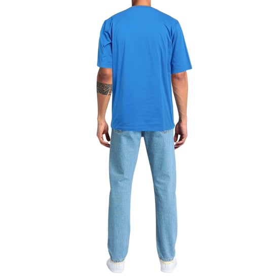 Dsquared2 Double Pipeline Masters Design Skater Fit blå T-shirt - Image 2