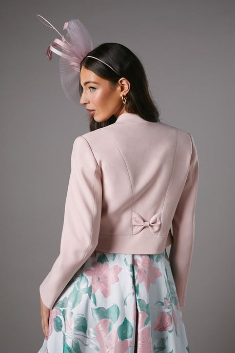 Bow Back Long Sleeve Jacket - Image 4