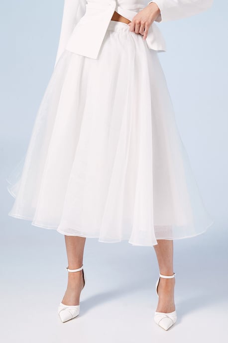 Organza Bridal Skirt - Image 1