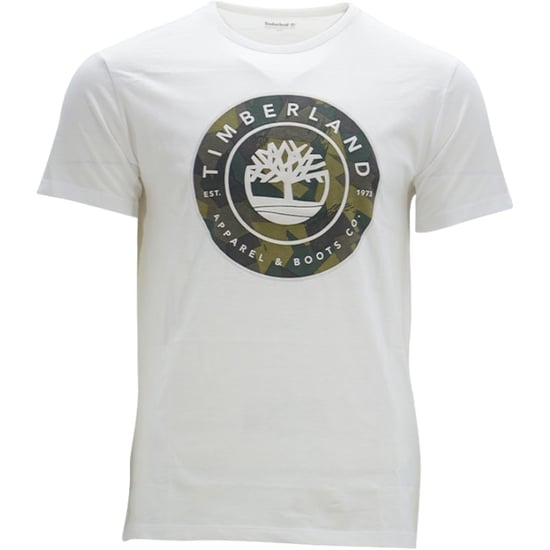Timberland Mens Printed T Shirts Crew Neck Summer Top Short Sleeve Premium Tee - Image 1