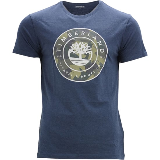 Timberland Mens Printed T Shirts Crew Neck Summer Top Short Sleeve Premium Tee - Image 1