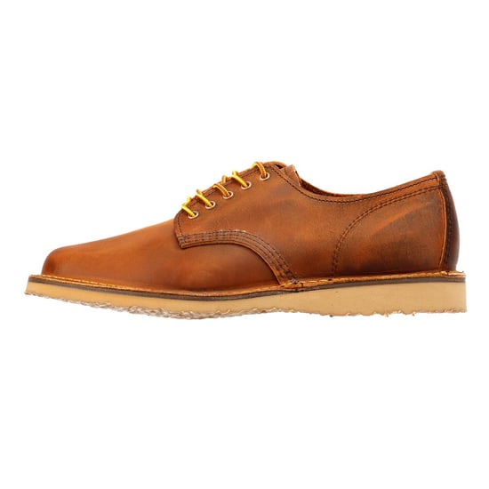 Red Wing Shoes Weekender Oxford Rough & Tough Leather Men's Copper Lace-Up Shoes - Image 6