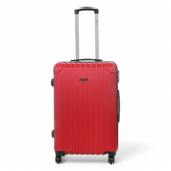 Hårt skal Röd ABS 8 Hjul Bagage Resekabin Resväska - Image 6