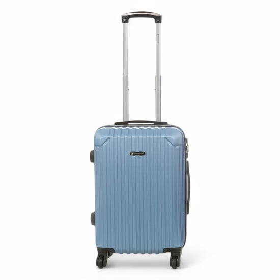 Hårt skal Blå ABS 8 Hjul Bagage Resekabin Resväska - Image 5