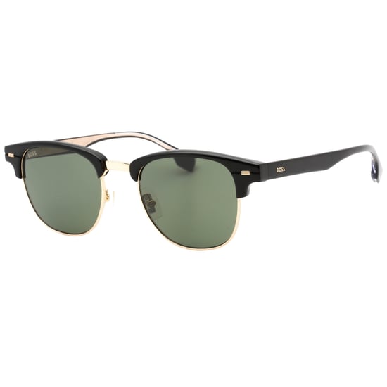 Hugo Boss groene lens zwarte detail gouden zonnebril - Image 2