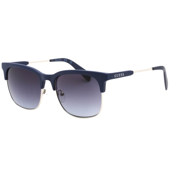 Guess Gradient Blue Lens Matte Blue Sunglasses - Image 2