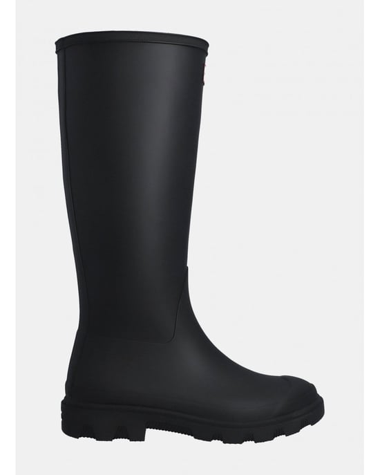 Hunter Downpour Tall Boot Rubberen Zwarte Regenlaarzen Voor Dames - Image 2