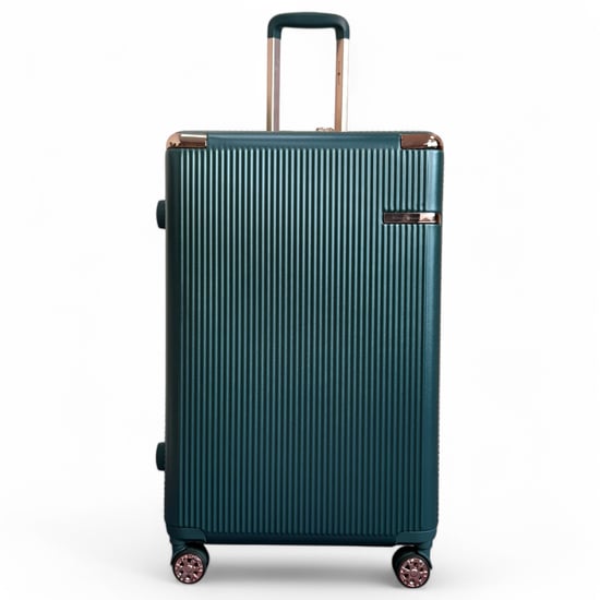 Expanderbart mörkgrönt hårt skal 8-hjuls bagage resekabin resväska set - Image 6