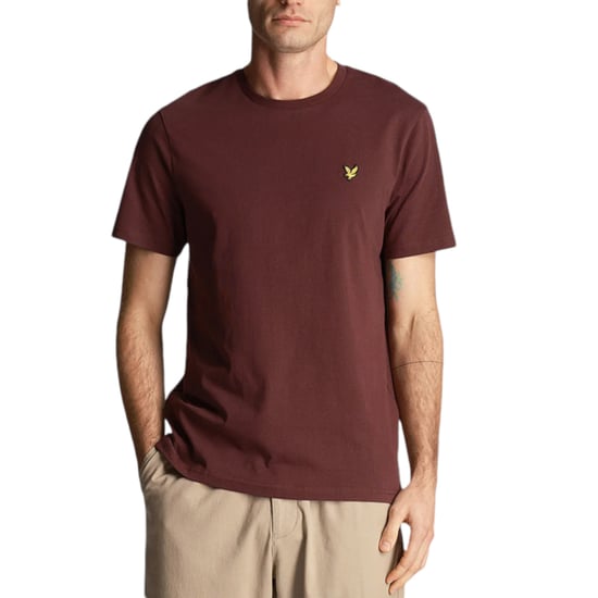 Lyle Scott Mens Short Sleeve T Shirts Regular Fit Crew Neck Summer Cotton Tee - Image 1