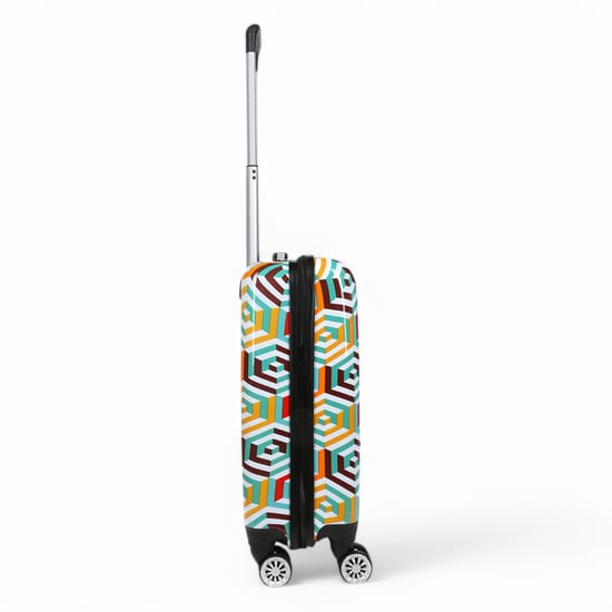 Hard Shell Printed Cabin 55 x 36 x 20 cm PP Suitcase Luggage Suitable for Easyjet, Ryanair - Image 4