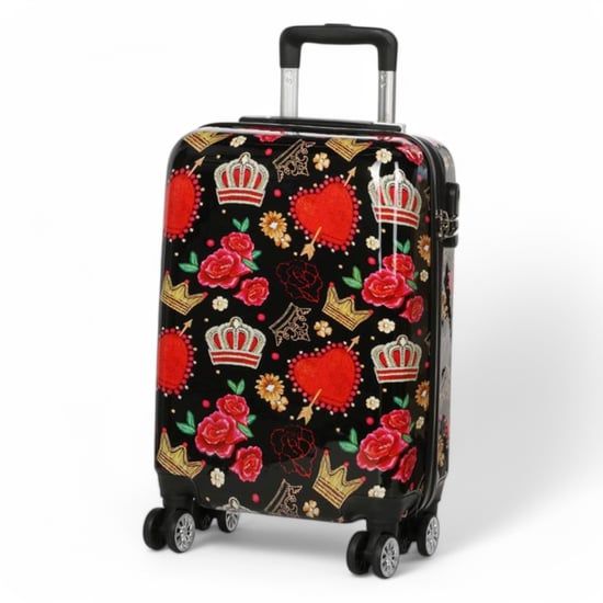 Hard Shell Printed Cabin 55 x 36 x 20 cm PP Suitcase Luggage Suitable for Easyjet, Ryanair - Image 4