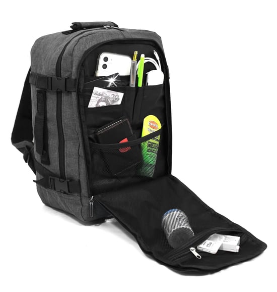 Rugzak 40x20x25 cm Onderstoel Reiskoffer voor Easy Jet, Ryanair - Image 5