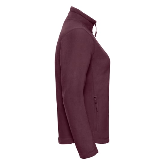 Russell Womens/Ladies Full Zip Outdoor Fleece Jacket (Burgundy) - Image 3