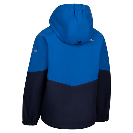 Trespass Childrens Boys Dexterous Waterproof Rain Jacket (Blauw) - Image 2