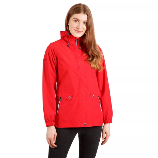 Trespass Dames/dames Flourish Waterproof Jasje (Rood) - Image 3