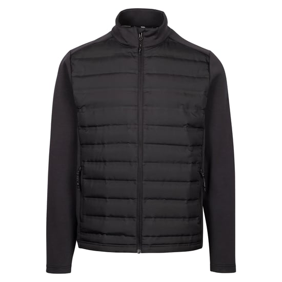 Trespass Mens Jorge Hybrid Jacket (Black) - Image 1