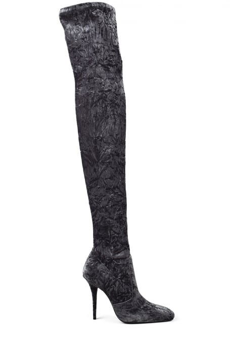 Saint Laurent Talia dijhoge laarzen Grijs - Image 1