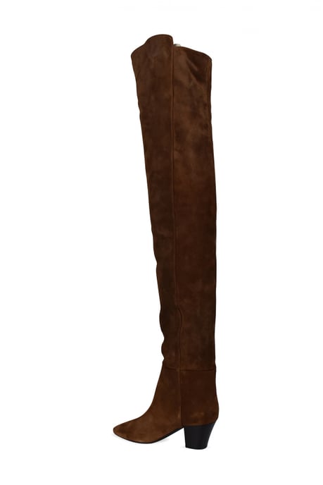 Saint Laurent Dijhoge laarzen Bruin - Image 3
