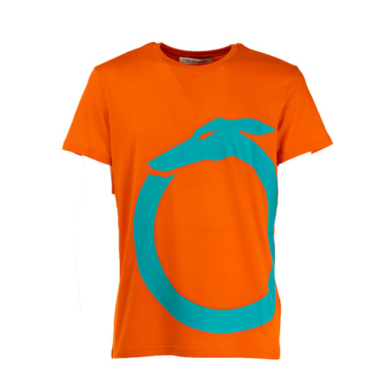 HEREN T-SHIRT MET KORTE MOUWEN EN EFFEN CREW-NECK MET PRINT - Image 1