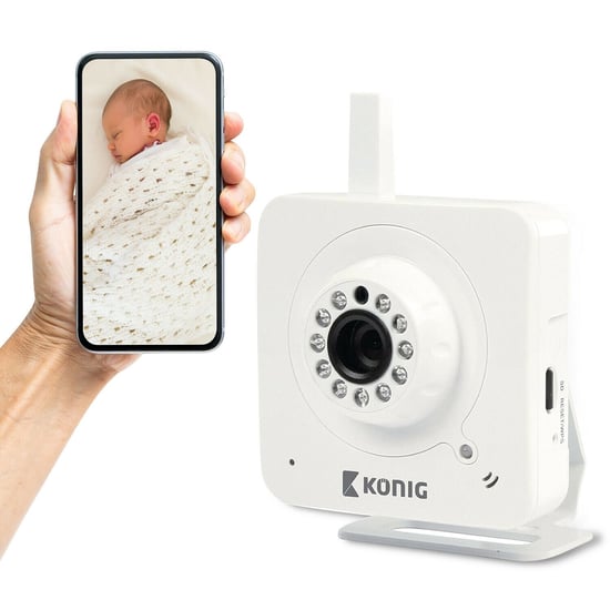 Aquarius Konig Enhanced Indoor Plug-and-Play IP camera, White - Image 5
