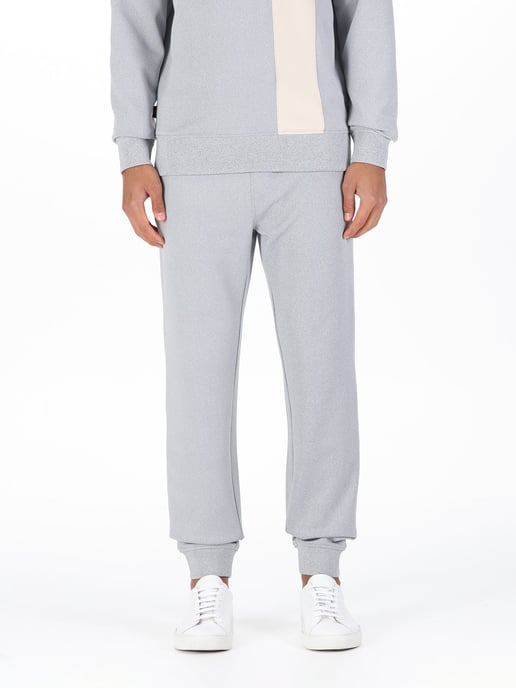 Luke 1977 Men's Francis Cuffed Joggers in Grey - Image 3