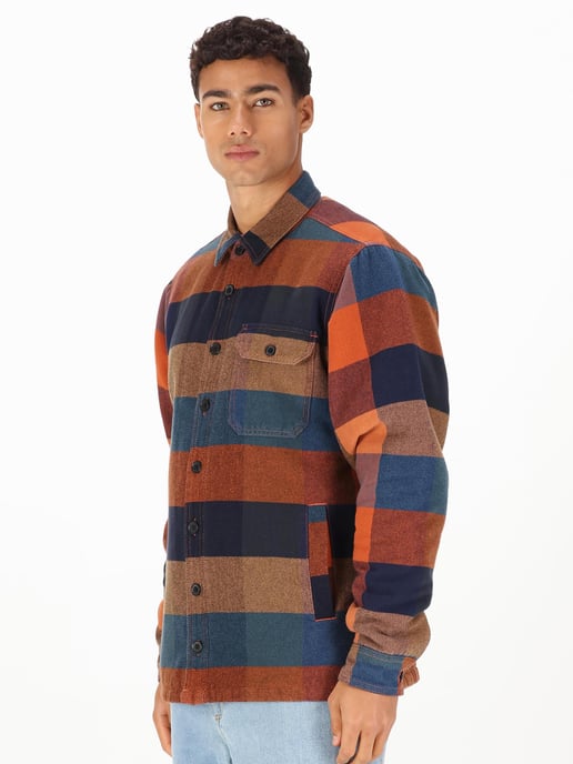 Luke 1977 Men's Bala 4000 Quilted Shacket in Orange - Image 5