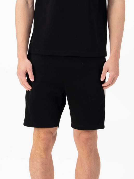 Luke 1977 Men's Kings Vintage Tape Sweat Shorts in Black - Image 3